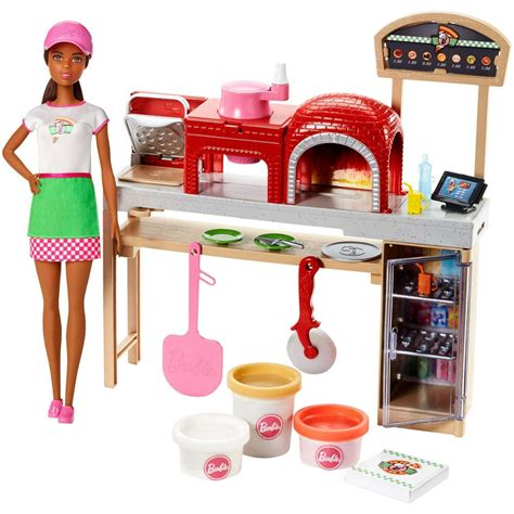 Barbie food sets - As of 2014, Mattel manufactures Barbie dolls at two factories in China, one factory in Indonesia and one factory in Malaysia.